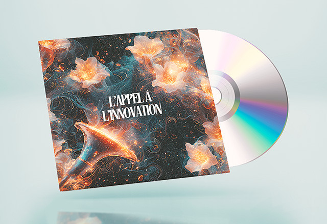 Photo de l'album "Appel à l'Innovation" de Nico du Web montrant la jaquette et le CD.